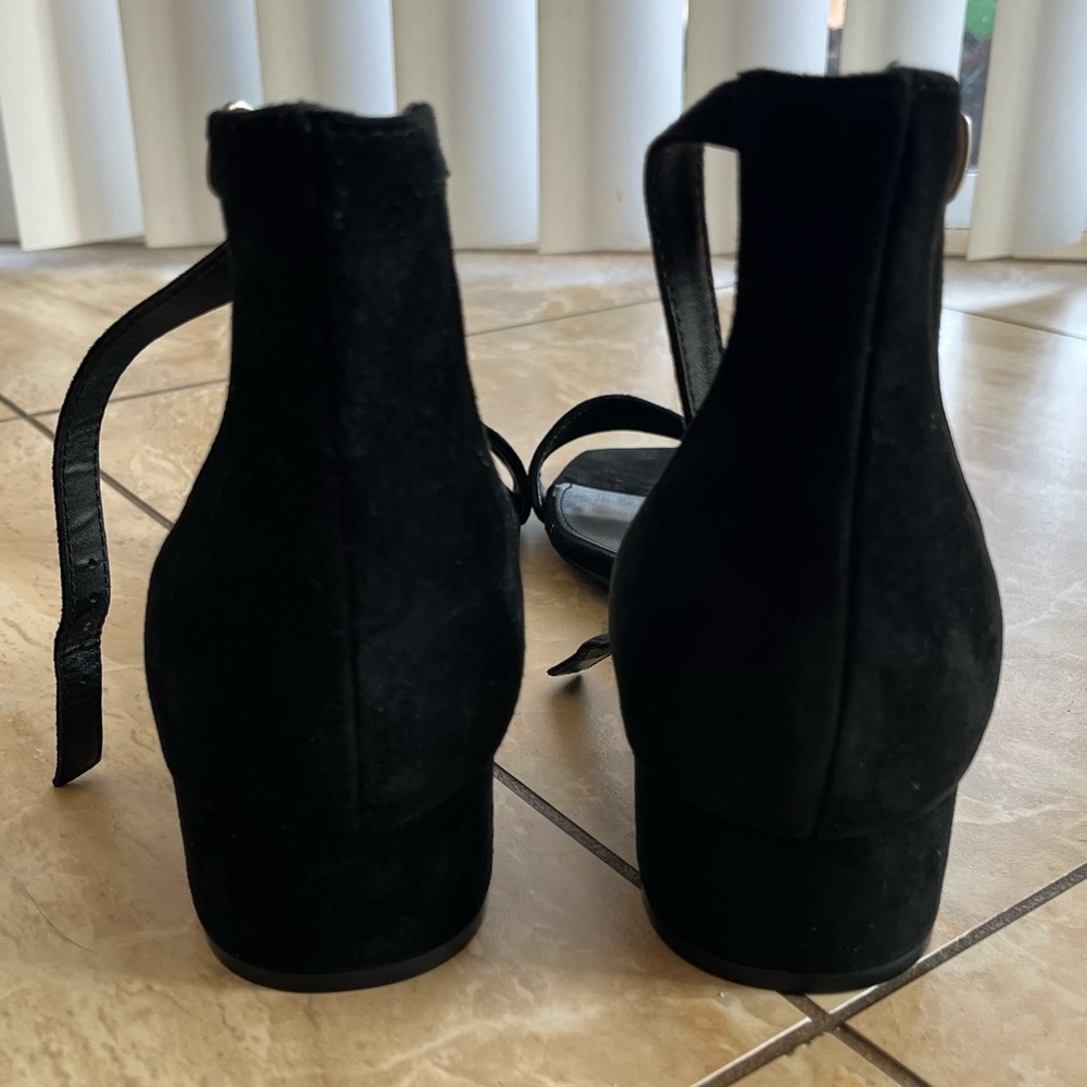 Steve Madden Square Toe Sandal black size 13 - Picture 4 of 12